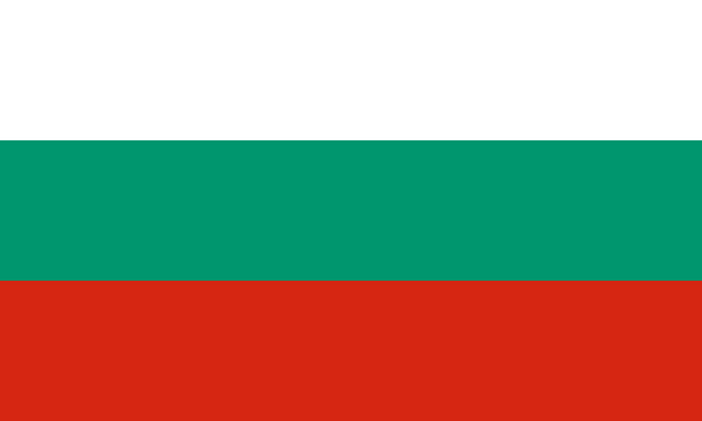 Bulgaristan T&uuml;rk konsoloslukları ve vek&acirc;letname rehberi i&ccedil;in Bulgaristan bayrağı