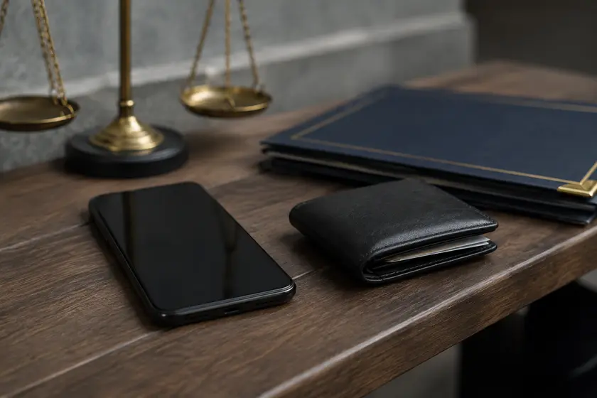 TCK 160 kapsamında bulunan telefon veya paranın iadesi, yetkili mercie bildirimi ve hırsızlıktan ayrımını anlatan hukuk görseli