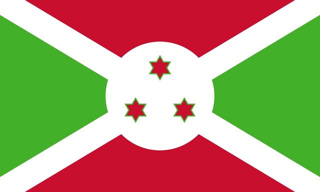 Burundi T&uuml;rk konsoloslukları ve vek&acirc;letname rehberi i&ccedil;in Burundi bayrağı