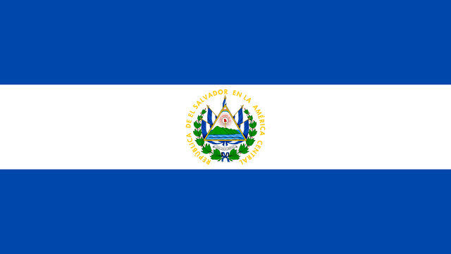 El Salvador T&uuml;rk konsoloslukları ve vek&acirc;letname rehberi i&ccedil;in El Salvador bayrağı