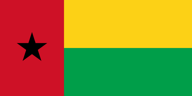 Gine-Bissau T&uuml;rk konsoloslukları ve vek&acirc;letname rehberi i&ccedil;in Gine-Bissau bayrağı