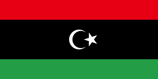 Libya T&uuml;rk konsoloslukları ve vek&acirc;letname rehberi i&ccedil;in Libya bayrağı