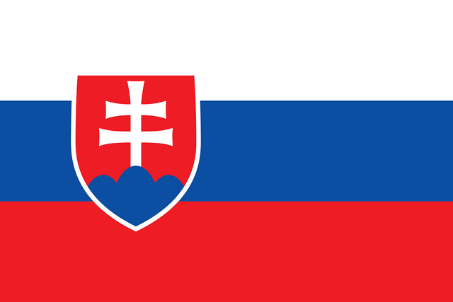 Slovakya T&uuml;rk konsoloslukları ve vek&acirc;letname rehberi i&ccedil;in Slovakya bayrağı