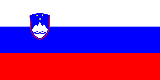 Slovenya T&uuml;rk konsoloslukları ve vek&acirc;letname rehberi i&ccedil;in Slovenya bayrağı