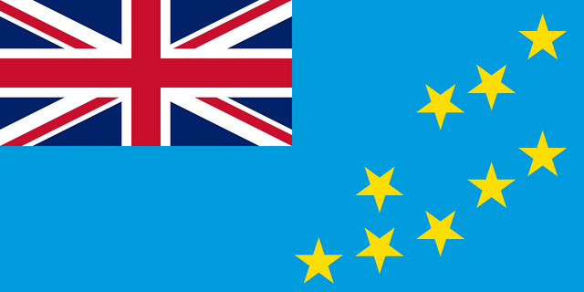 Tuvalu T&uuml;rk konsoloslukları ve vek&acirc;letname rehberi i&ccedil;in Tuvalu bayrağı