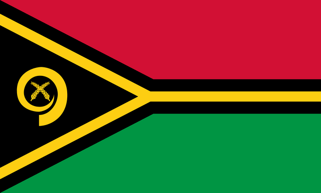 Vanuatu T&uuml;rk konsoloslukları ve vek&acirc;letname rehberi i&ccedil;in Vanuatu bayrağı