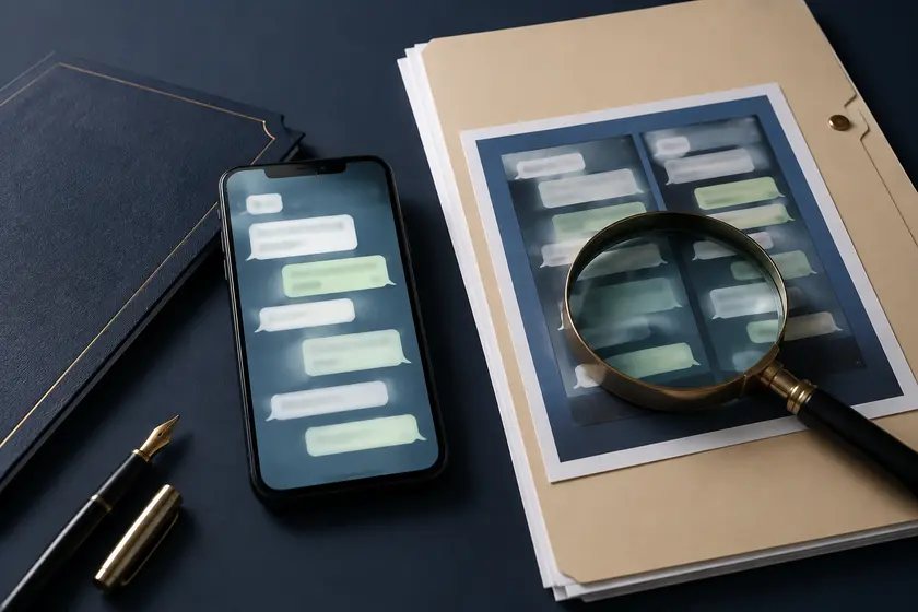 WhatsApp hakaret mesajının delil olarak korunması ve incelenmesi