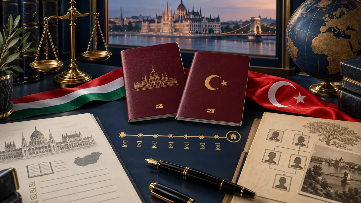 Macaristan ve Türkiye çifte vatandaşlık dosyası, sekiz yıllık ikamet ve soy ağacı