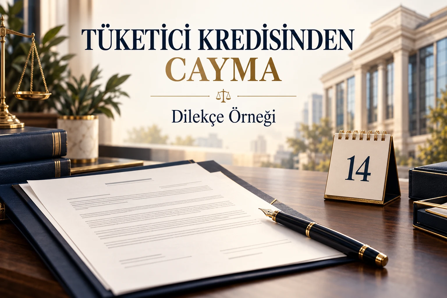 T&uuml;ketici kredisinden cayma bildirimi ve Word dilek&ccedil;e &ouml;rneği