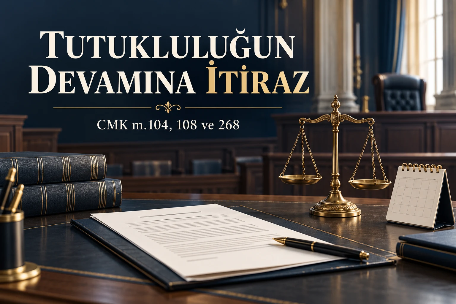 CMK 104, 108 ve 268 kapsamında tutukluluğun devamına itiraz