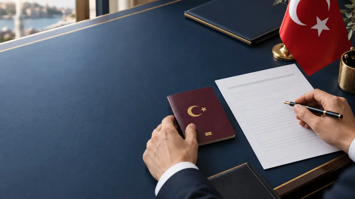 Yeniden T&uuml;rk vatandaşlığı başvurusu i&ccedil;in pasaport ve resm&icirc; belgeler