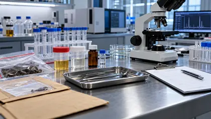 CMK 89 zehirlenme ş&uuml;phesinde organ par&ccedil;ası ve ş&uuml;pheli madde incelemesi i&ccedil;in toksikoloji &ccedil;alışma masası