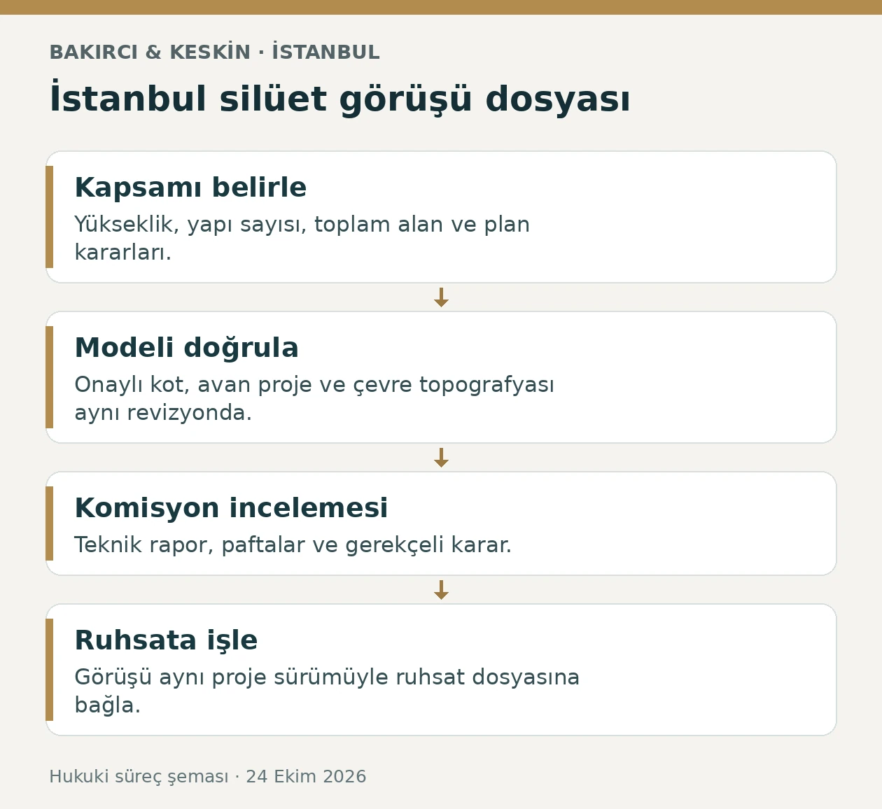 İstanbul sil&uuml;et g&ouml;r&uuml;ş&uuml;nde kapsam, &uuml;&ccedil; boyutlu model, komisyon ve ruhsat aşamaları
