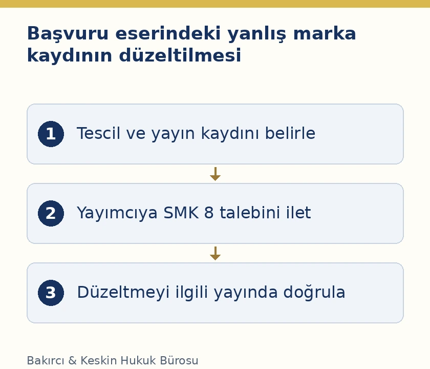 Tescilli markanın sözlükte genel ad gibi sunulmasına karşı SMK 8 düzeltme süreci