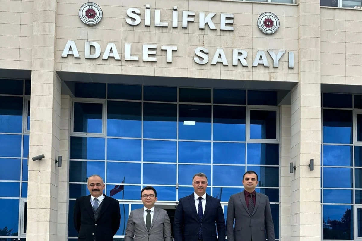 Silifke Adalet Sarayının Taşucu Yolu üzerindeki gerçek dış cephesi